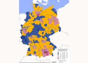 Deutschland Einzelhandelskaufkraft