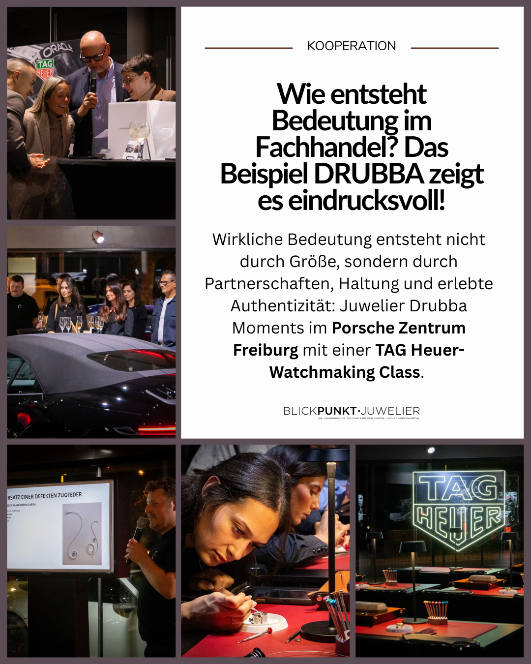 Drubba TAG Heuer Porsche Zentrum Freiburg