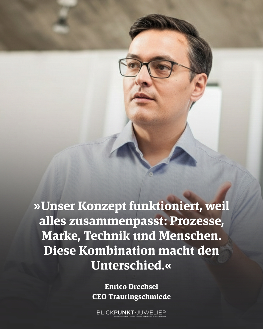 Enrico Drechsel 20 Jahre Trauringschmiede
