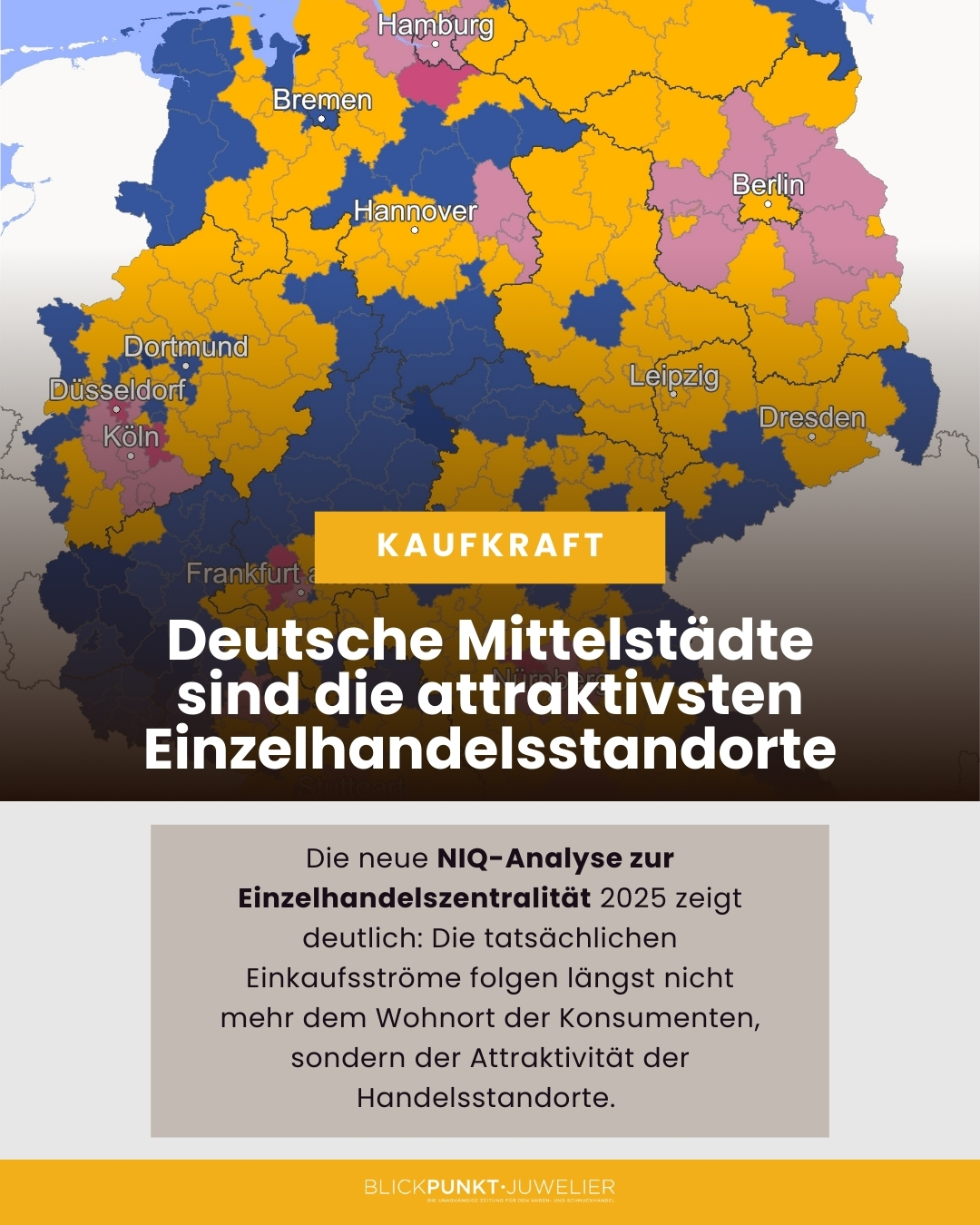 Kaufkraft Einzelhandel Deutschland Standort