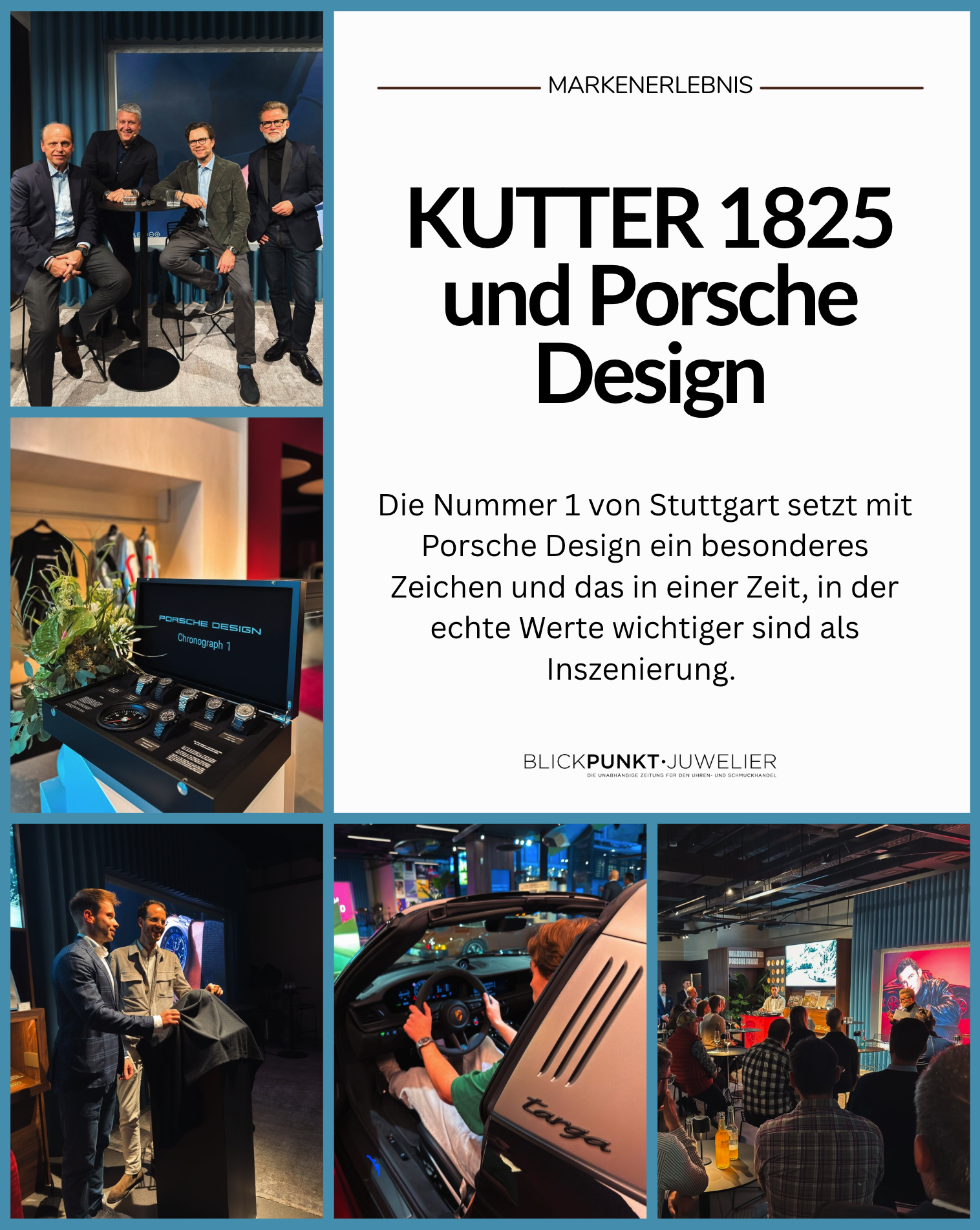 Kutter 1825 X Porsche Design Event
