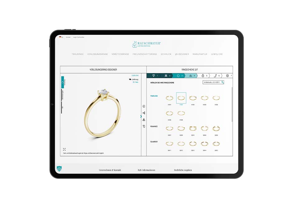 Rauschmayer Verlobungsring Konfigurator