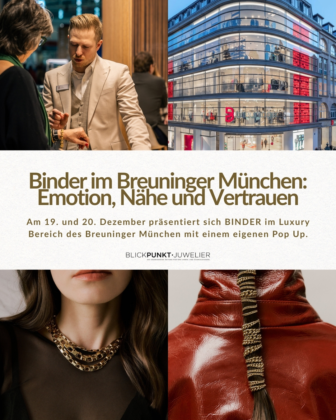 Binder Breuninger München Pop Up