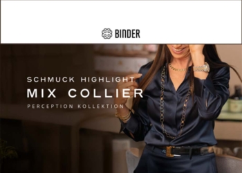 BINDER Jewellery: Perception Mix Collier, die neue Leichtigkeit einer Design-Ikone