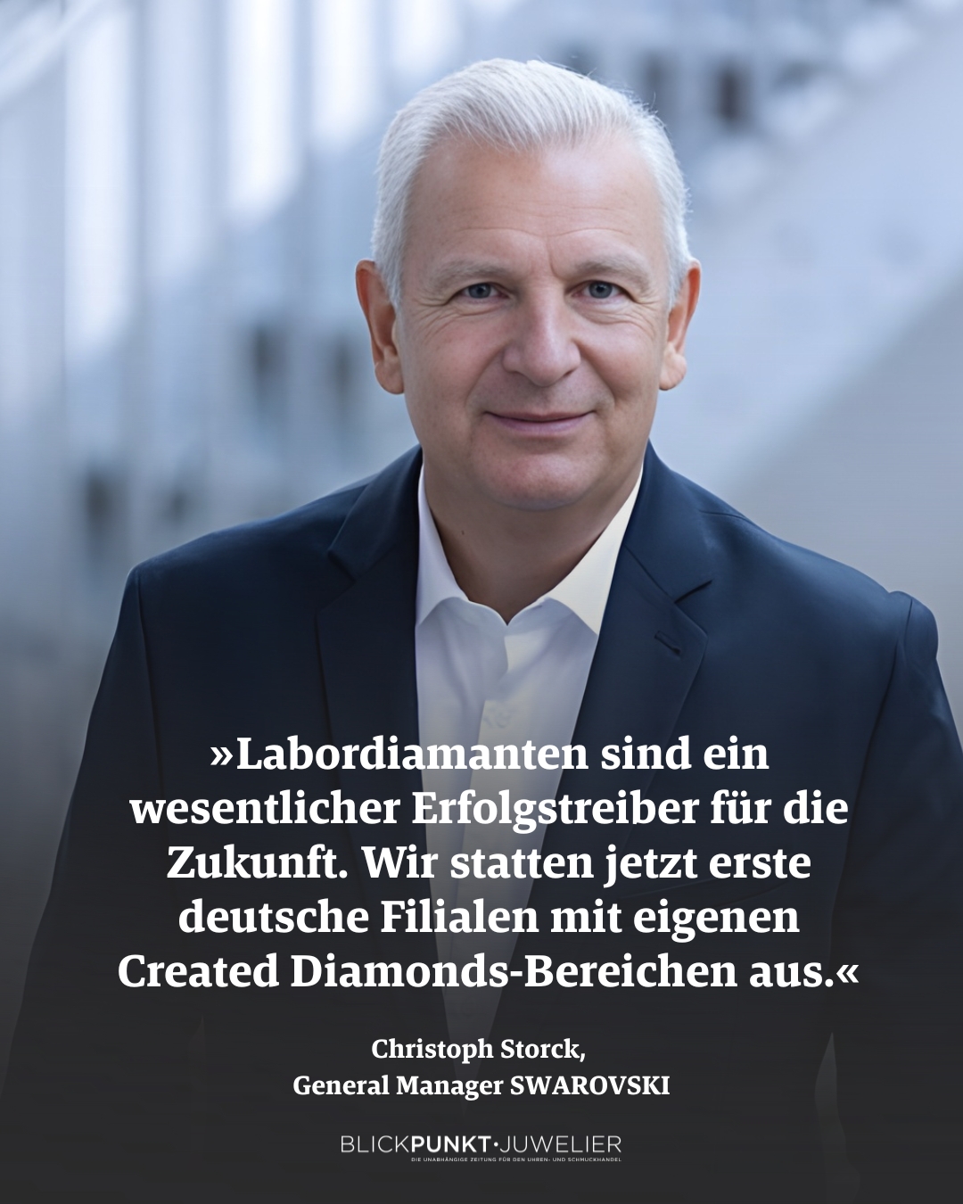 Christoph Storck Swarovski Labordiamanten