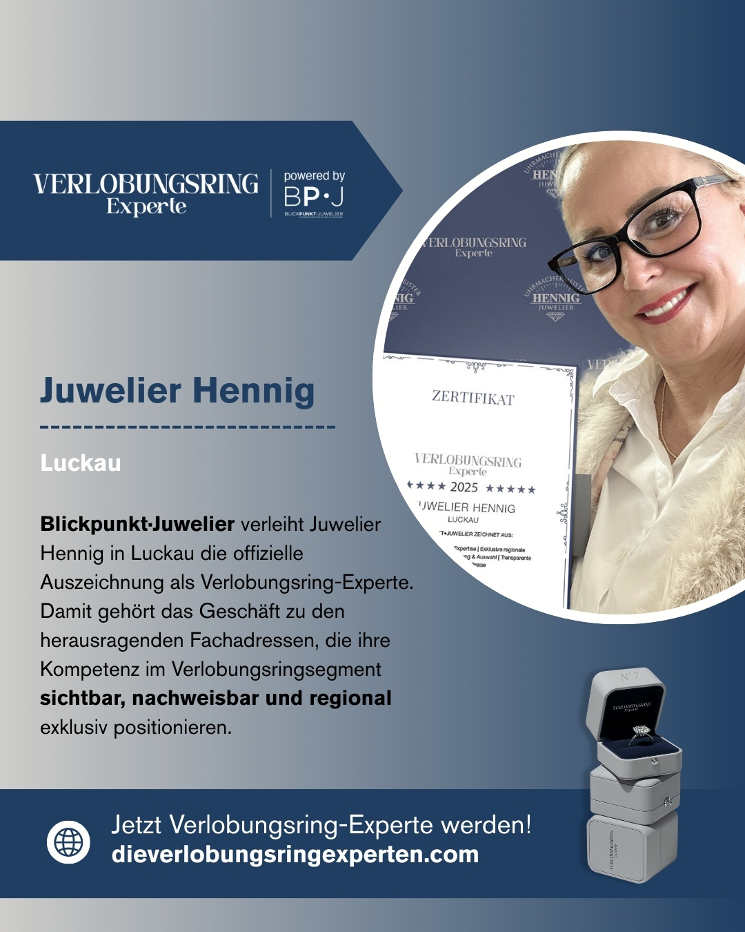 Juwelier Hennig Verlobungsring Experte