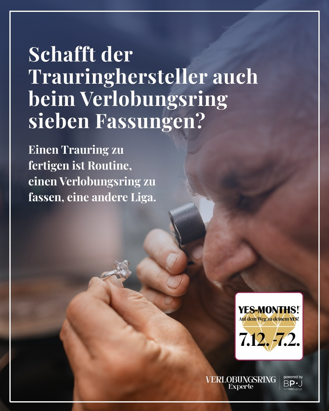 Verlobungsring Experte sieben Ringe Auswahl