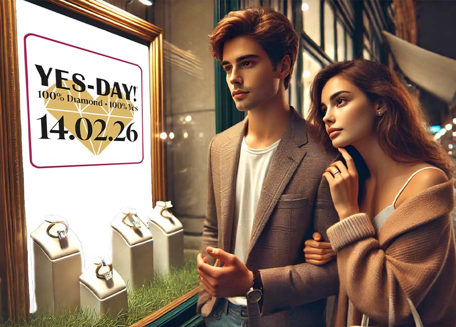 YES DAY Valentinstag 2026 Verlobung