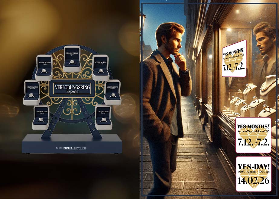 YES MONTH Dezember Verlobung Juwelier