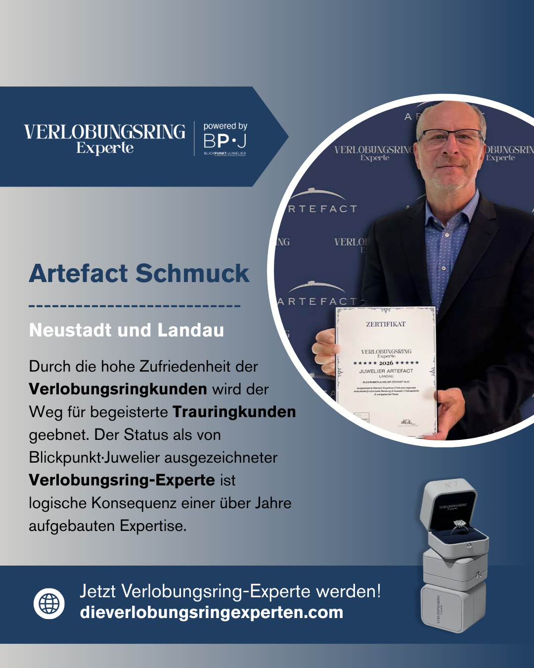 Artefact Schmuck Landau Neustadt Verlobungsring Experte