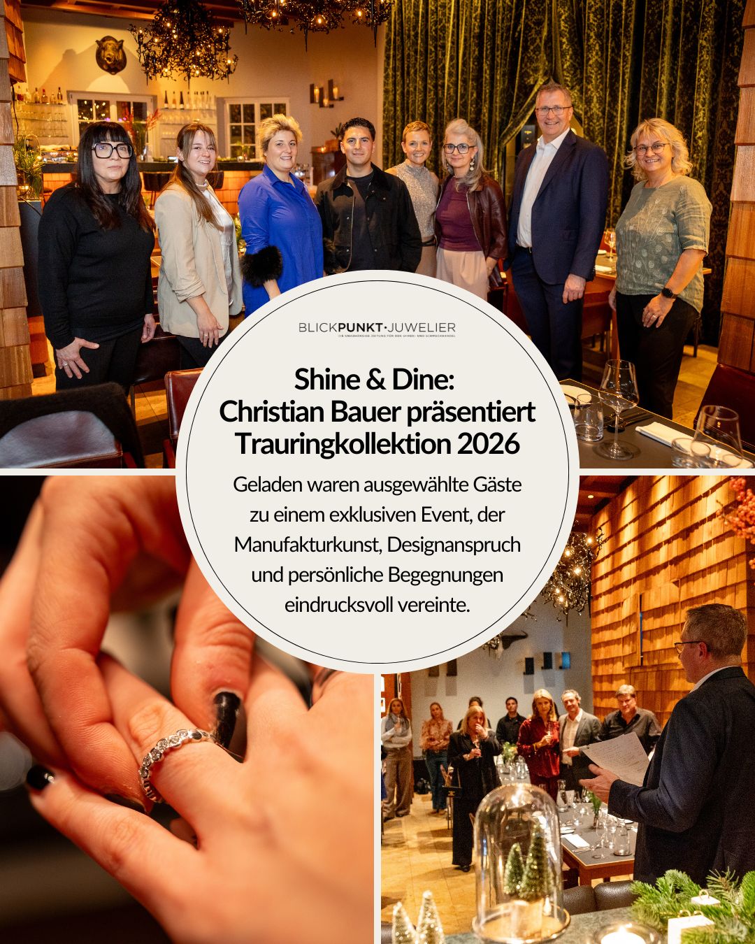 Christian Bauer Shine & Dine Trauringe 2026