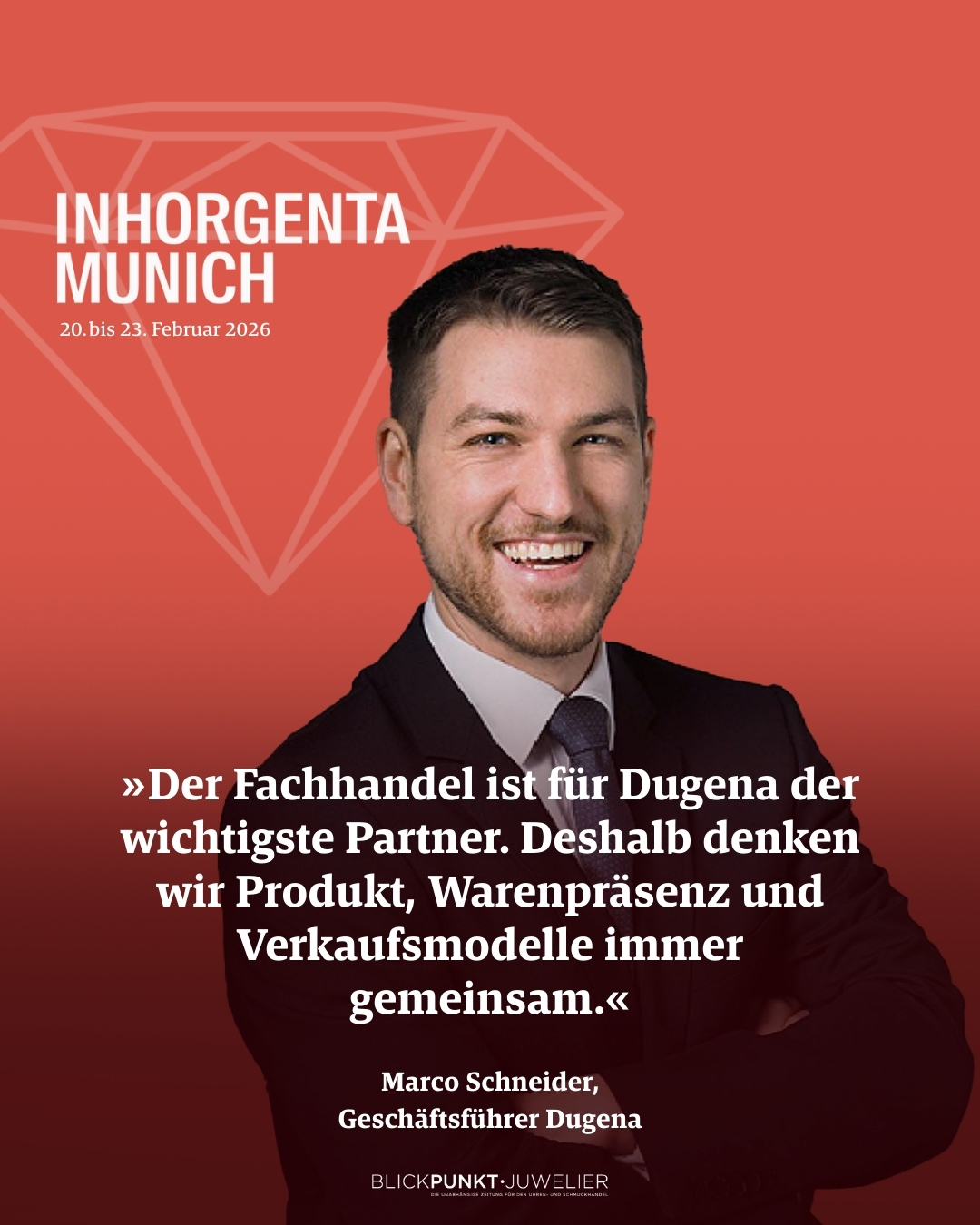 Dugena Inhorgenta 2026 Marco Schneider