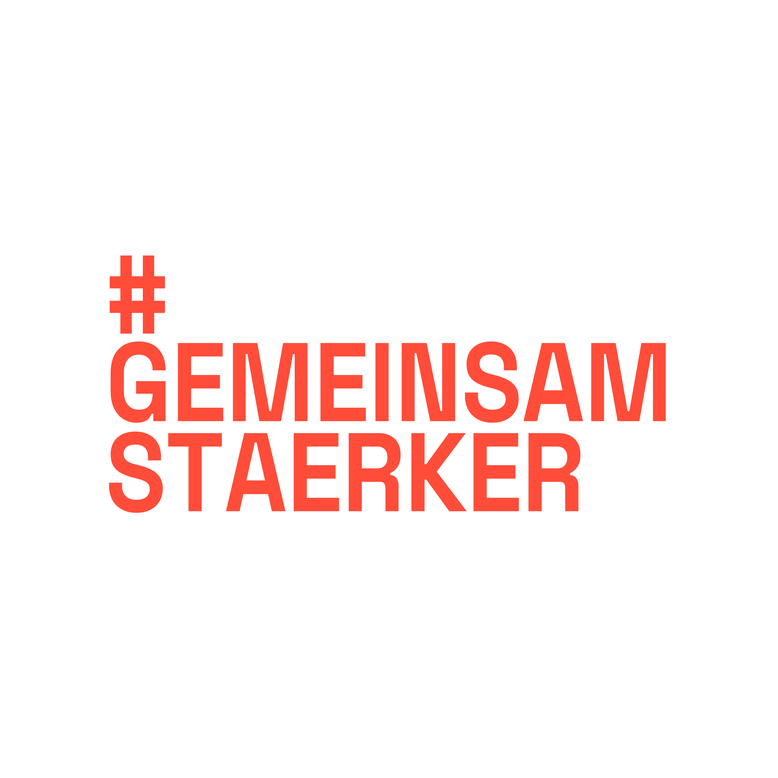 #gemeinsamstaerker