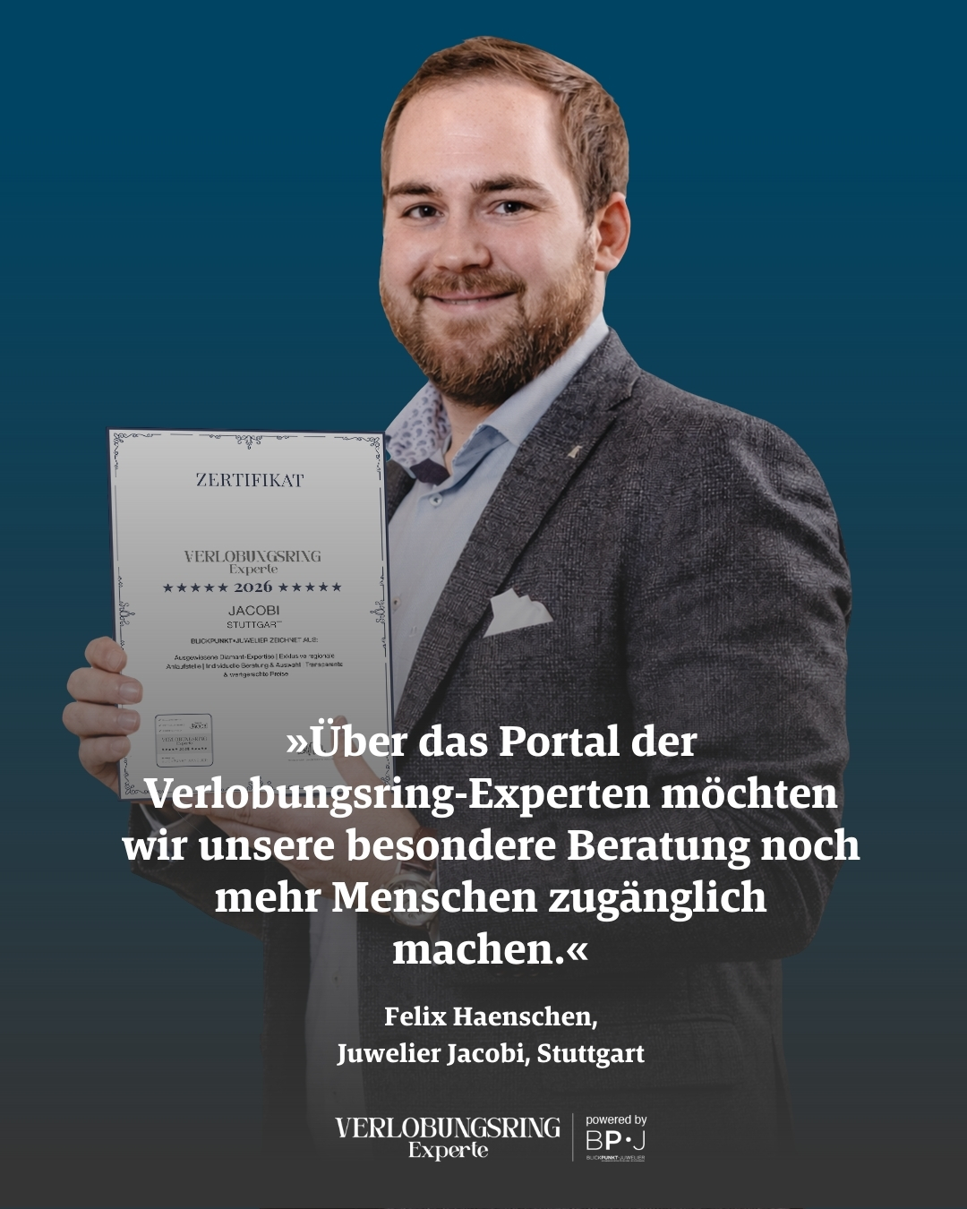 Jacobi Verlobungsring Experte Zitat