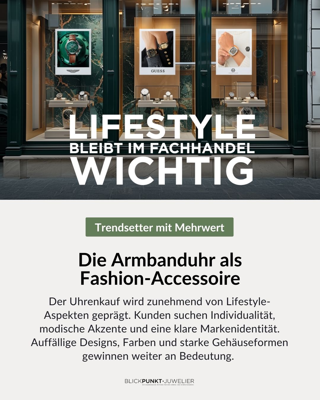 Lifestyle Uhren Fachhandel