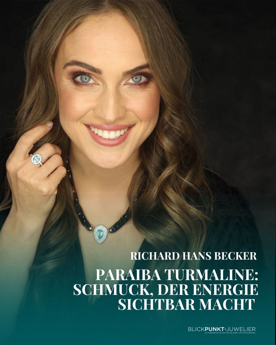 Paraiba Turmaline Richard Hans Becker Schmuck