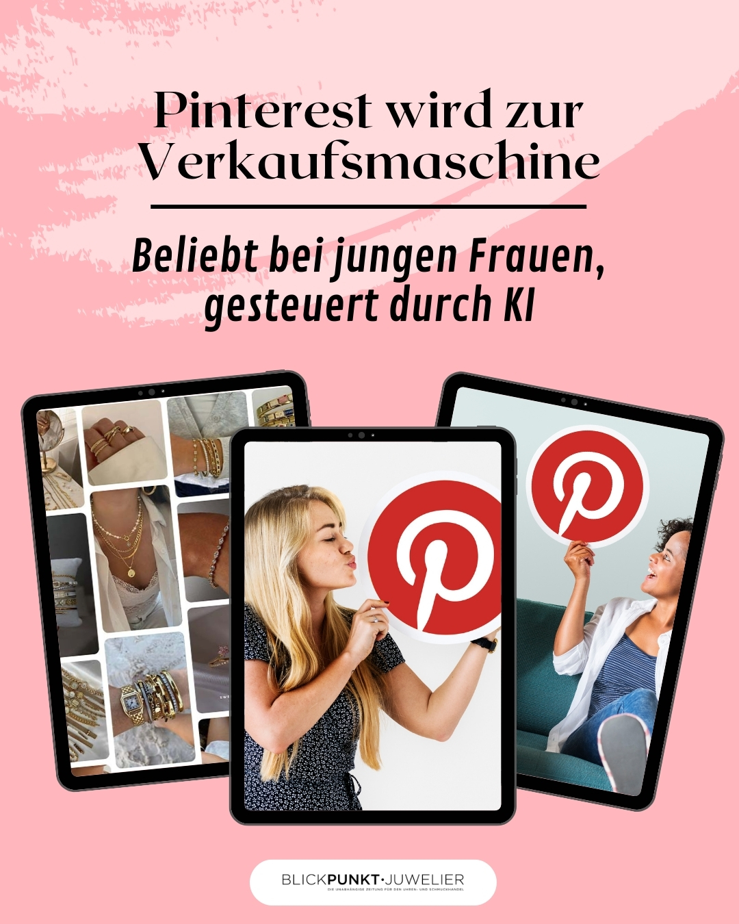 Pinterest Frauen KI Schmuck