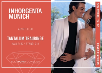 Tantalum Trauringe Inhorgenta 2026 BPJ