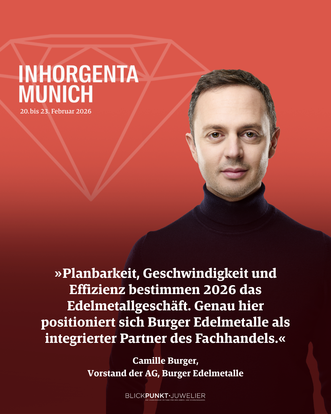 Burger Edelmetalle Inhorgenta 2026 Camille Burger Burger Edelmetalle Inhorgenta 2026 Camille Burger