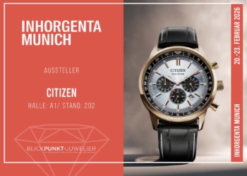 INHORGENTA 2026: Citizen erweitert Einstiegssegment mit Solar und Automatik