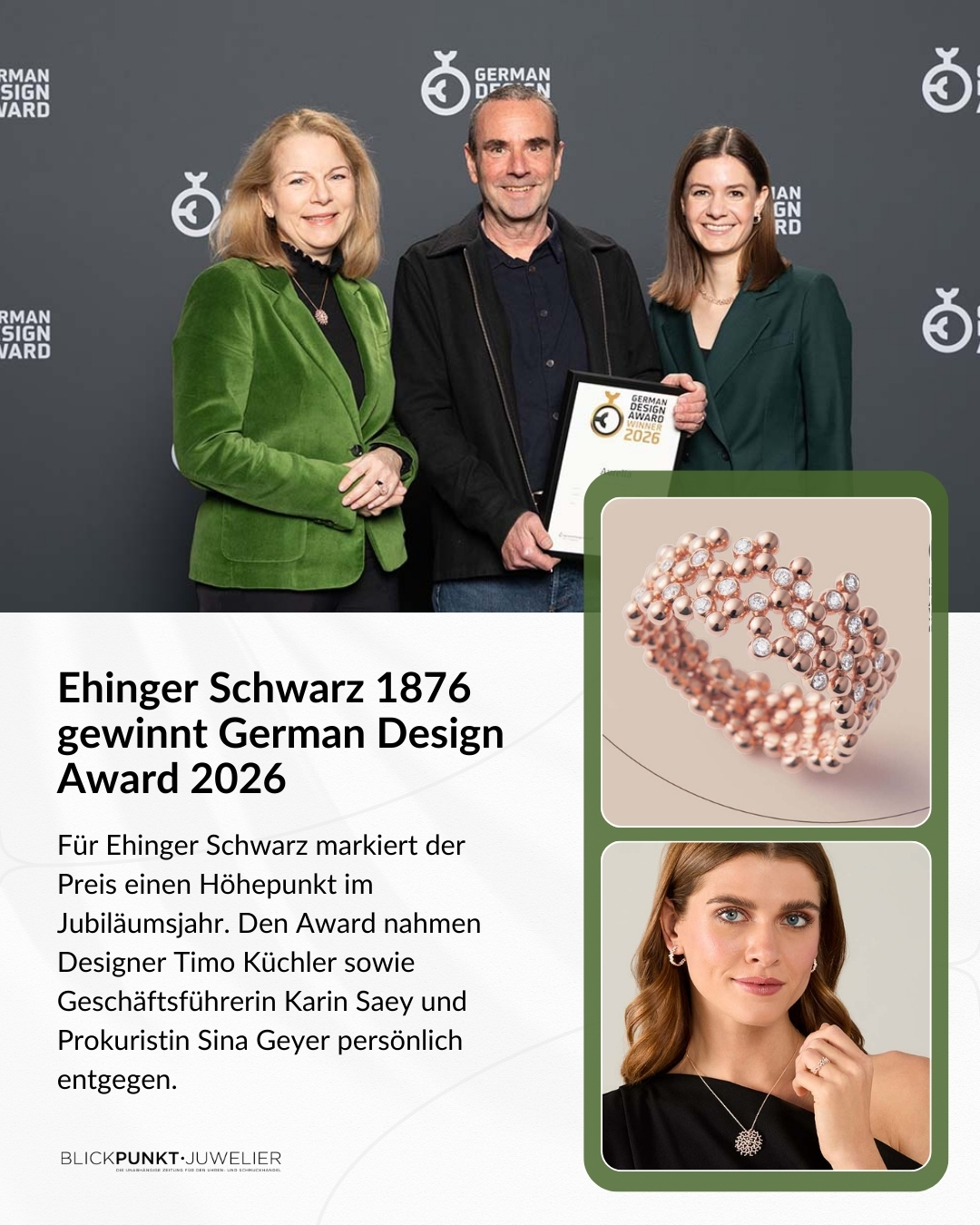 Ehinger Schwarz German Design Award
