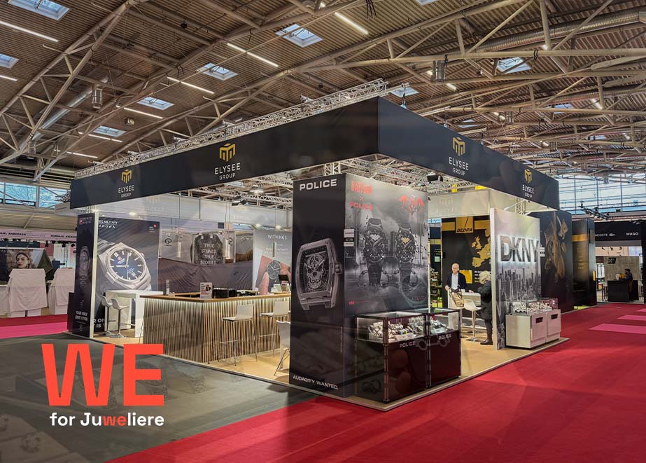 Elysee Group DKNY Batman Police Swiss Military Hanowa Neuheiten WE for Juweliere Inhorgenta Stand
