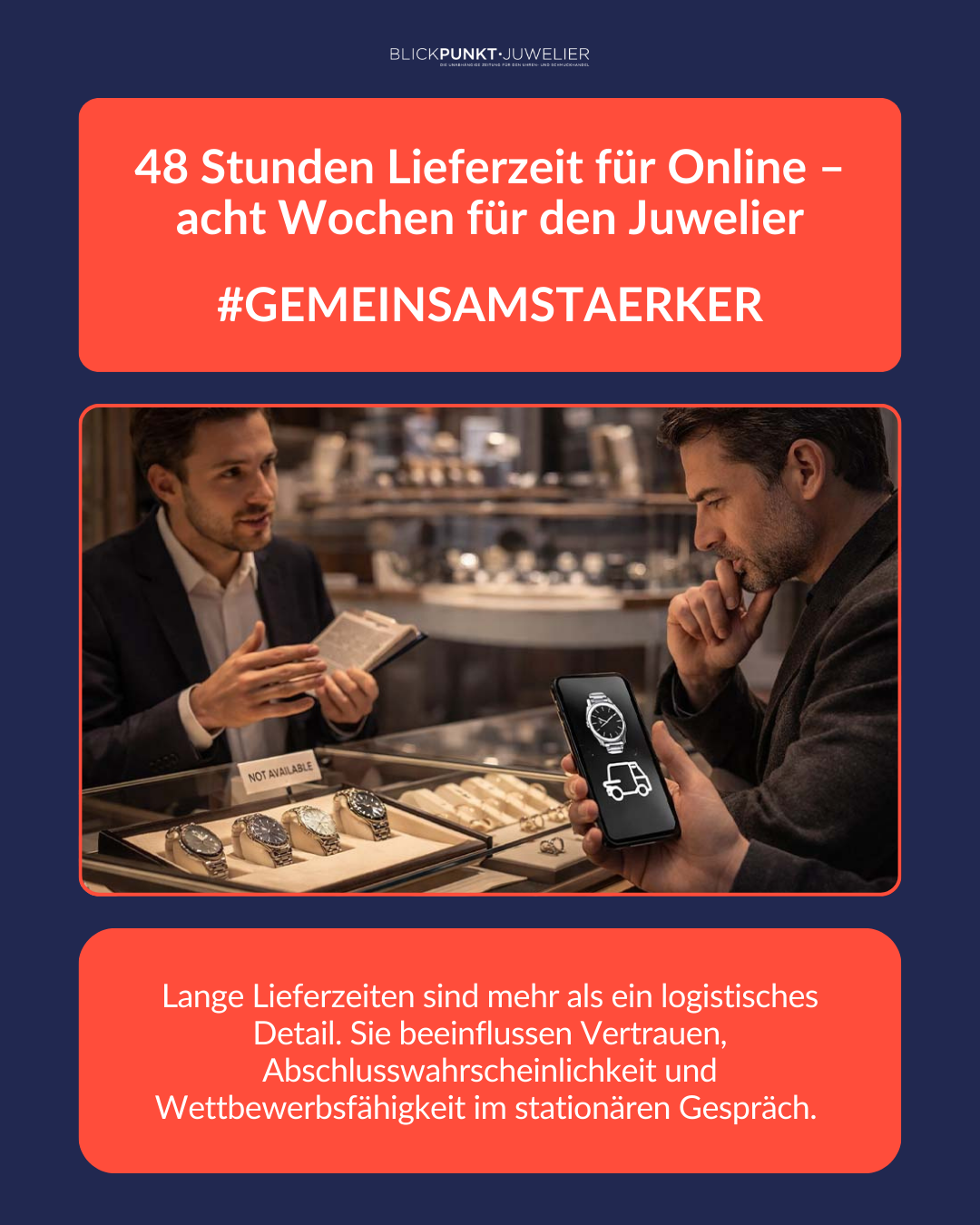 #gemeinsamstaerker Lieferzeit Verfügbarkeit Juwelier Fachhandel Uhren Schmuck #gemeinsamstaerker Lieferzeit Verfügbarkeit Juwelier Fachhandel Uhren Schmuck