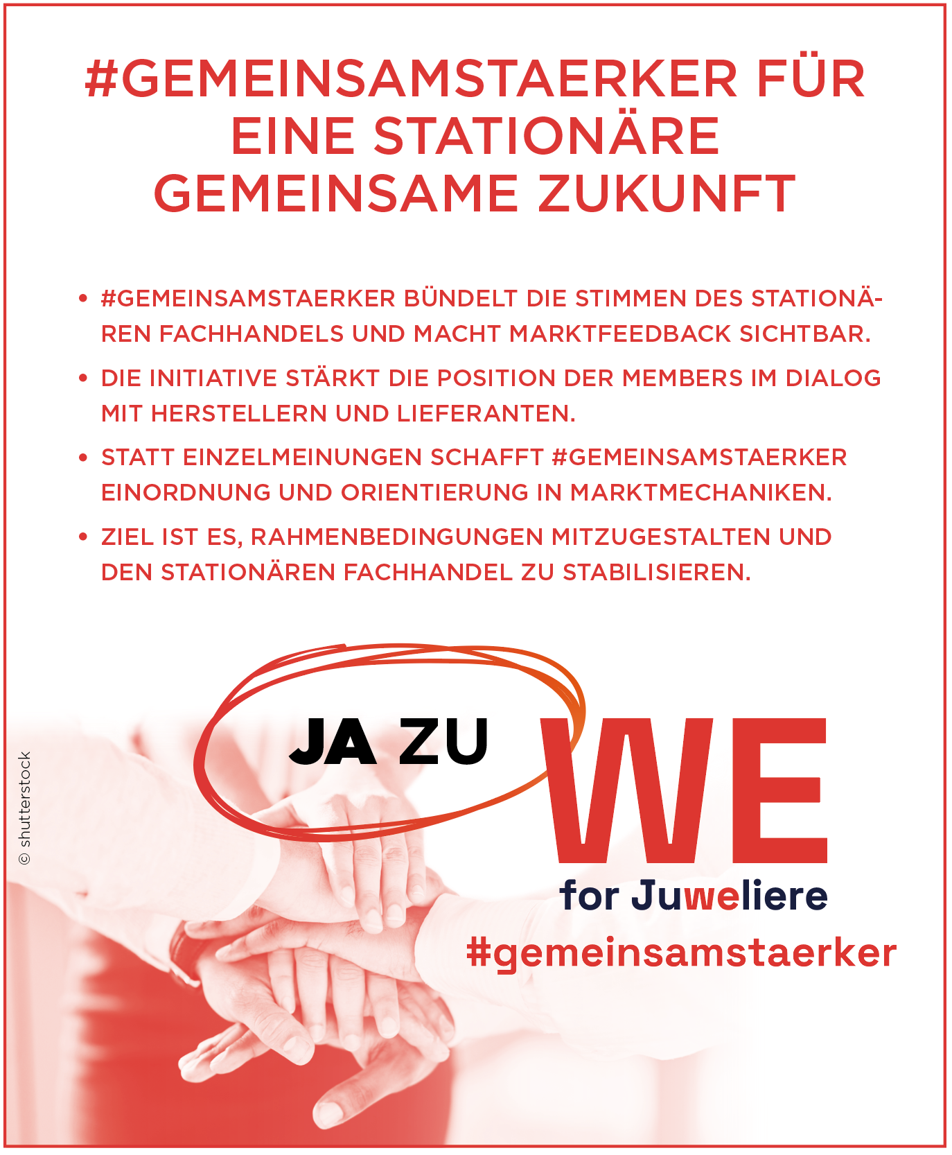#gemeinsamstaerker stationäre gemeinsame Zukunft