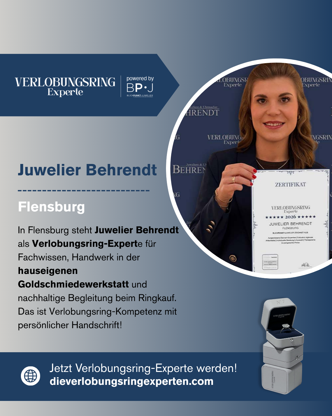 Juwelier Behrendt Flensburg Verlobungsring Experte