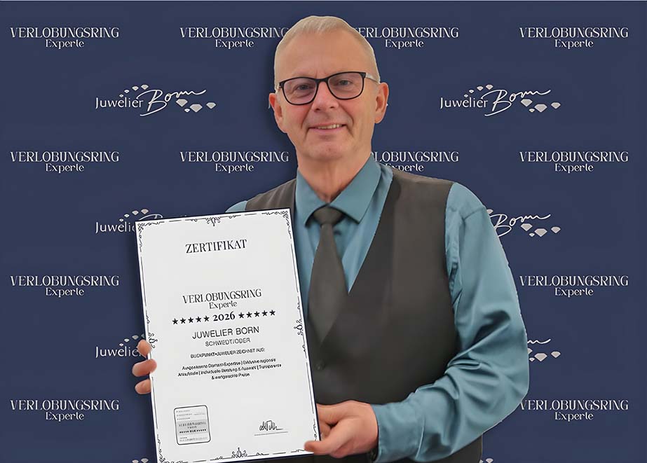 Juwelier Born Schwedt Verlobungsring-Experte