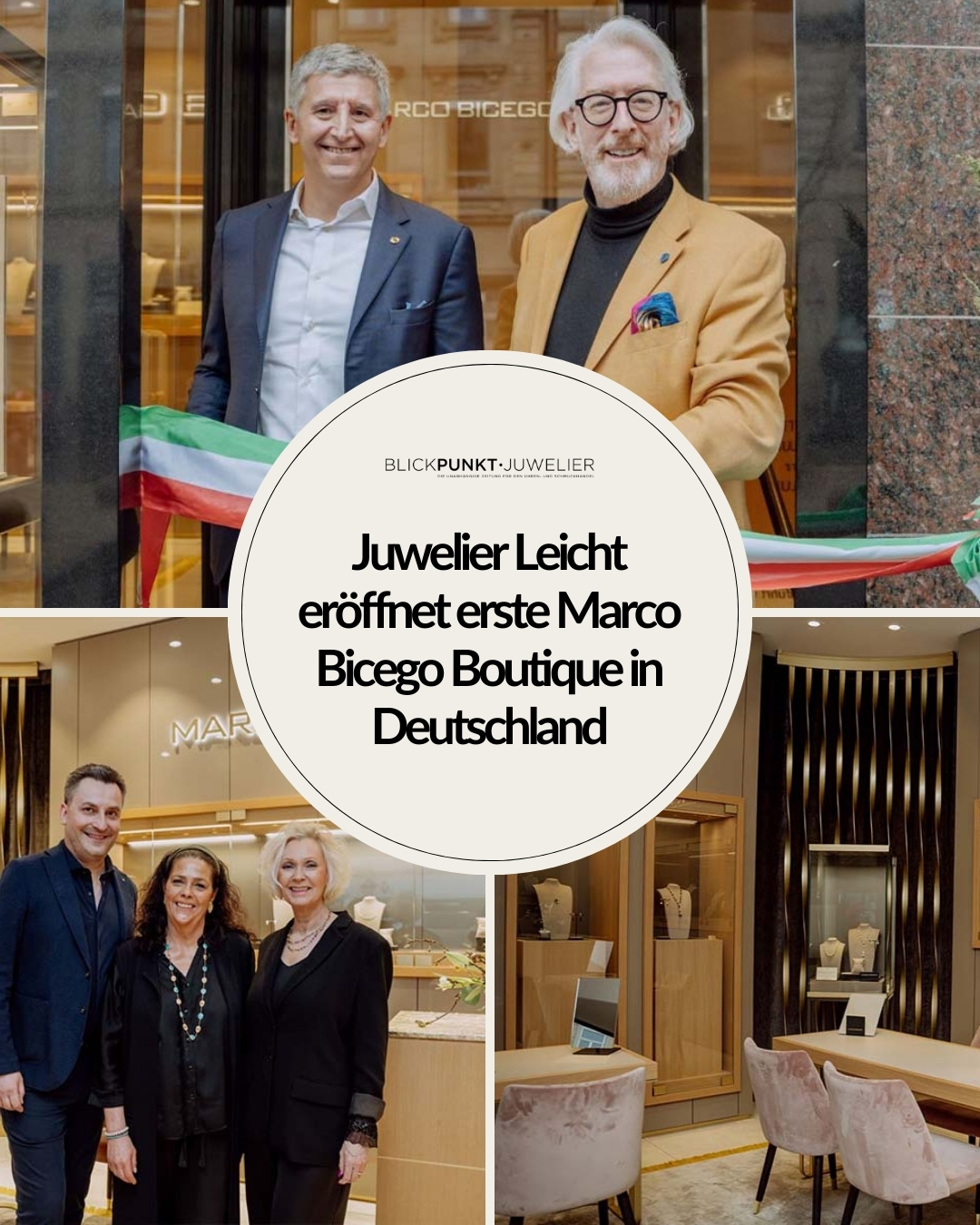Juwelier Leicht Marco Bicego Boutique Deutschland Baden Baden