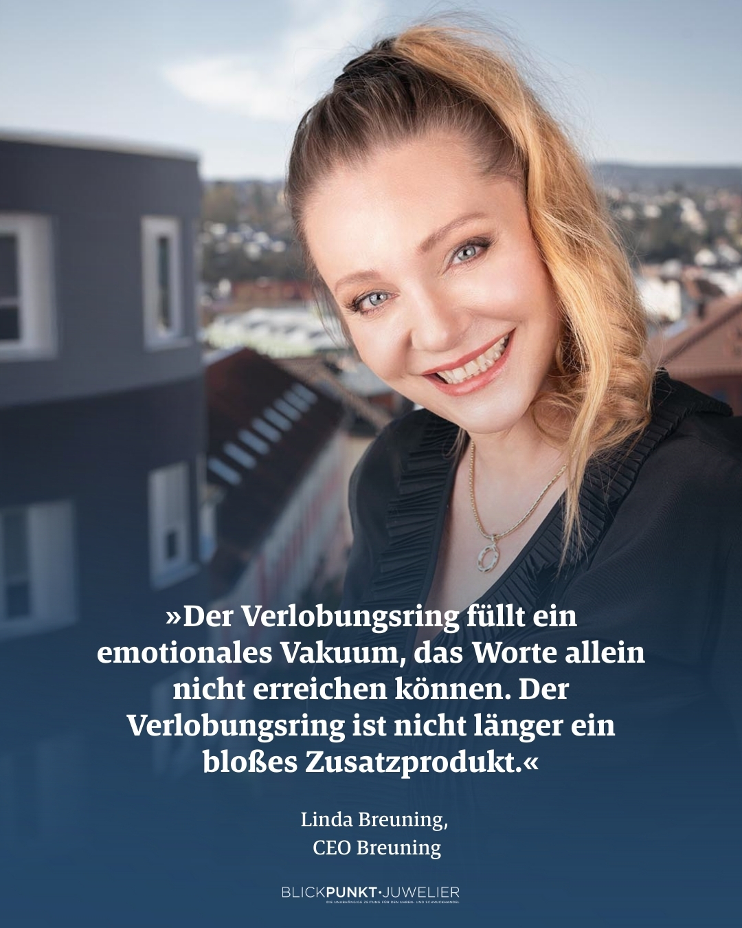 Linda Breuning Zitat Verlobungsring