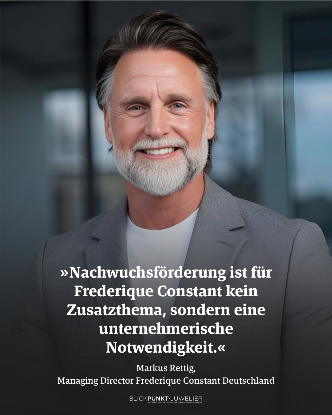 Markus Rettig Frederique Constant Deutschland Nachwuchs Förderung Uhrmacher 2026 Markus Rettig Frederique Constant Deutschland Nachwuchs Förderung Uhrmacher 2026