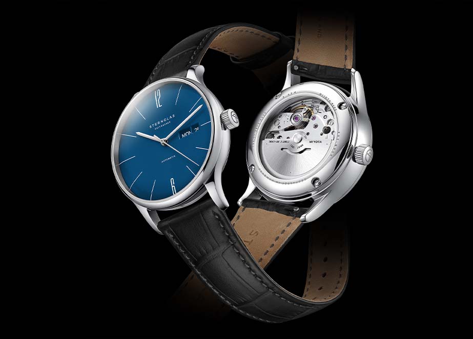 Sternglas Berlin Automatik mitternachtsblau Silber Sternglas Berlin Automatik mitternachtsblau Silber