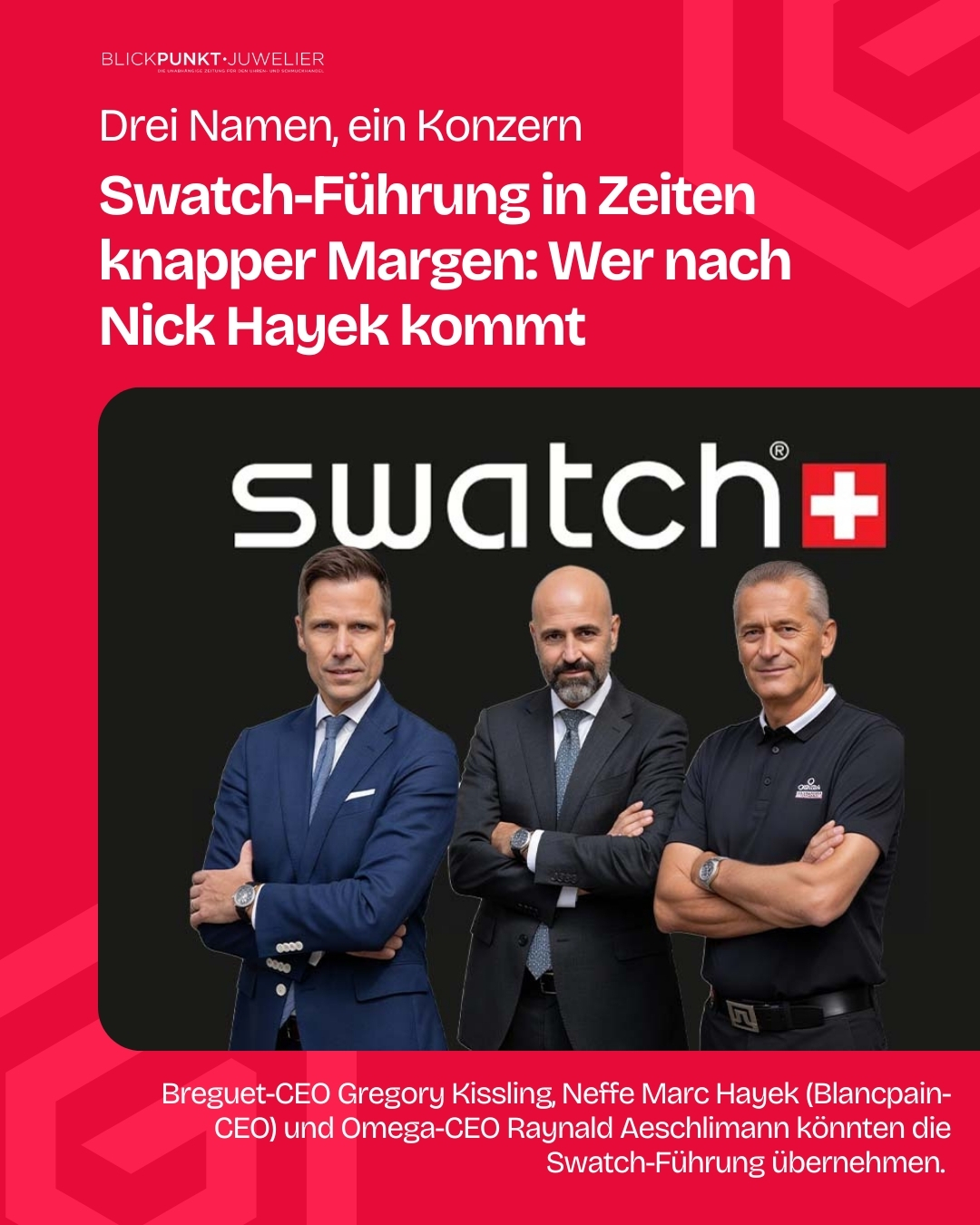 Swatch Führung Nick Hayek Nachfolge