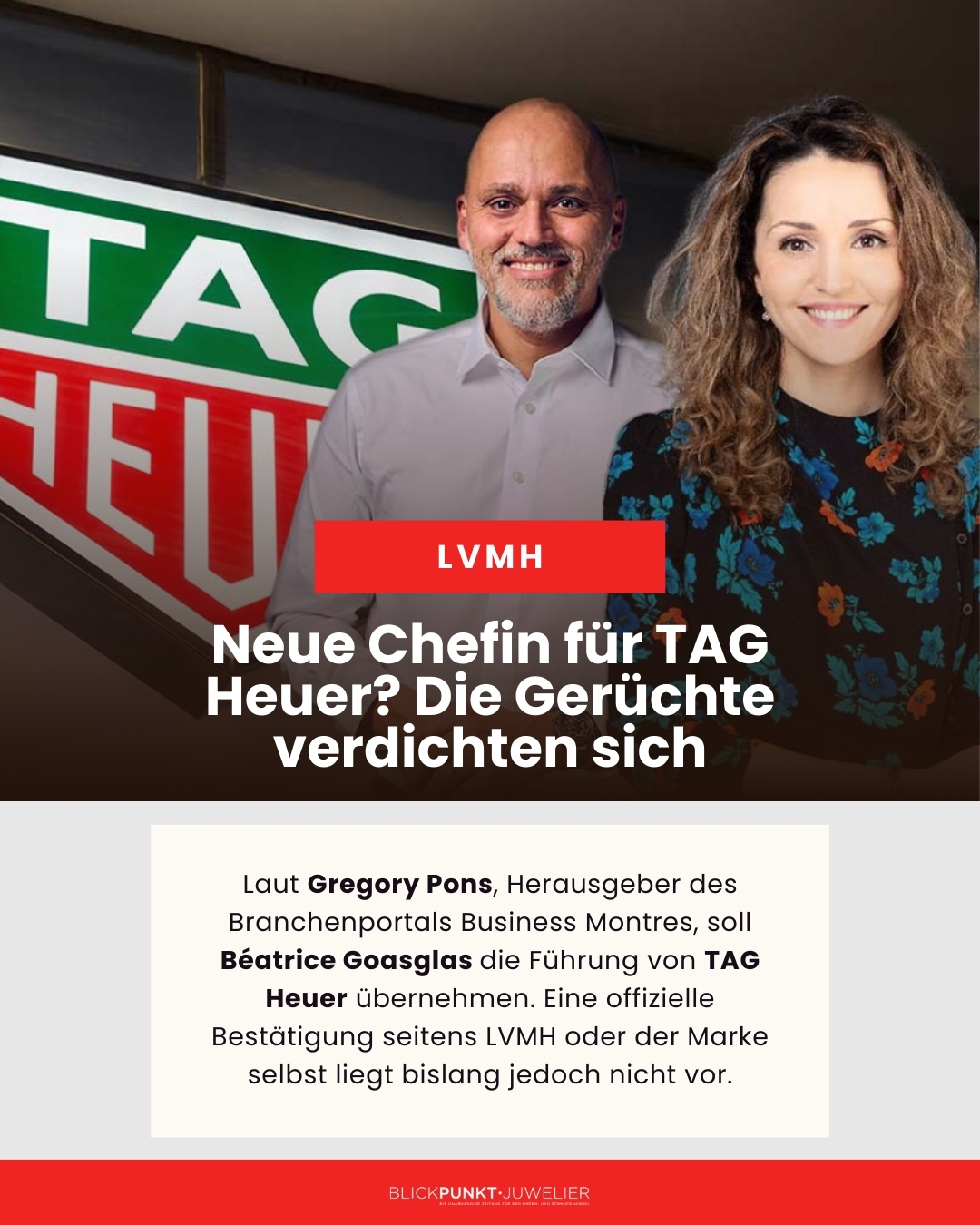 TAG Heuer Beatrice Goasglas CEO