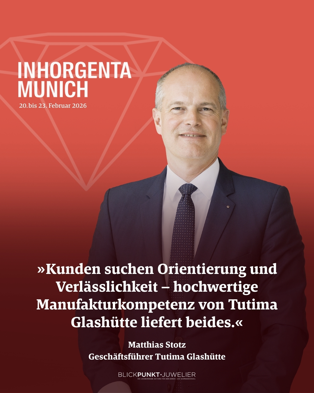 Tutima Glashütte Inhorgenta 2026 Matthias Stotz Tutima Glashütte Inhorgenta 2026 Matthias Stotz