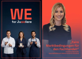 WE for Juweliere als Beitrag von Herstellern und Lieferanten zur Marktstabilität