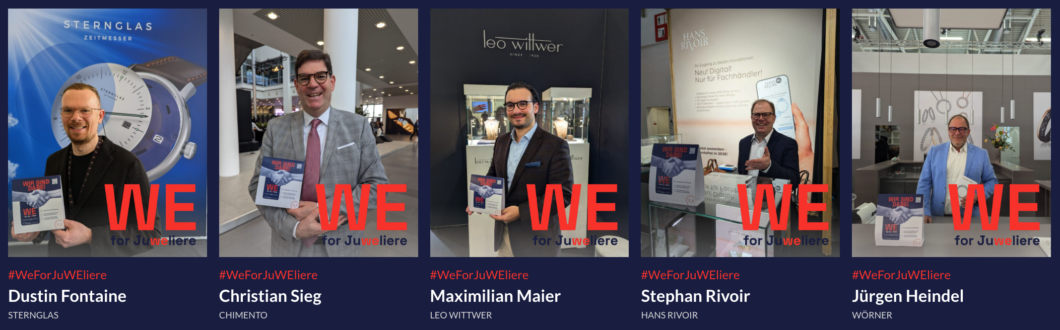 WE for Juweliere Marken und Hersteller 2 WE for Juweliere Marken und Hersteller 2