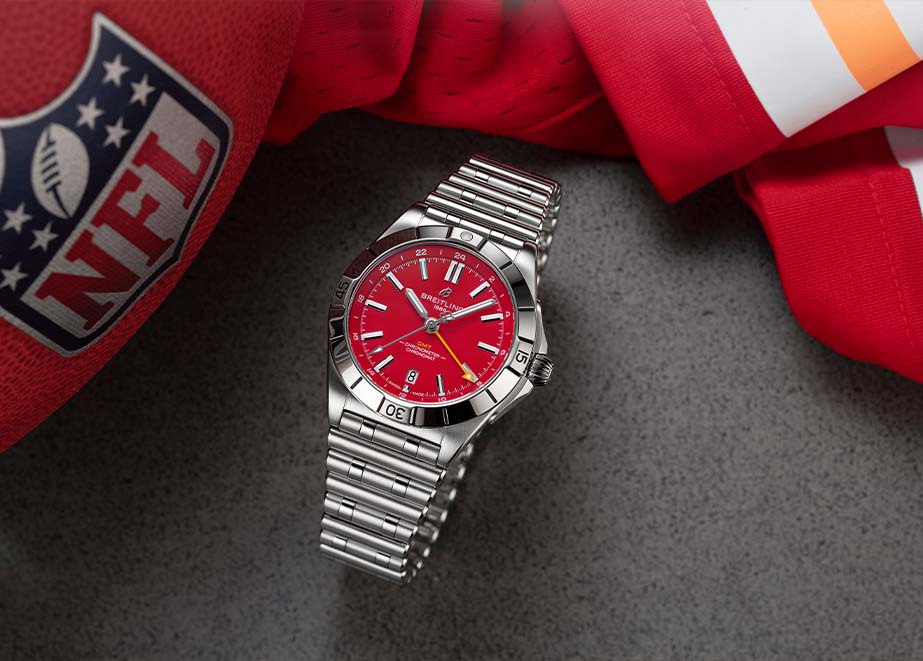 Breitling Chronomat Automatic GMT NFL Kansas City Chiefs
