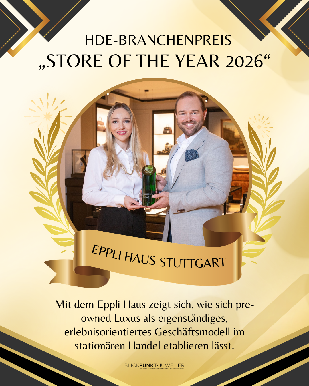Eppli Haus Stuttgart Store of the Year HDE