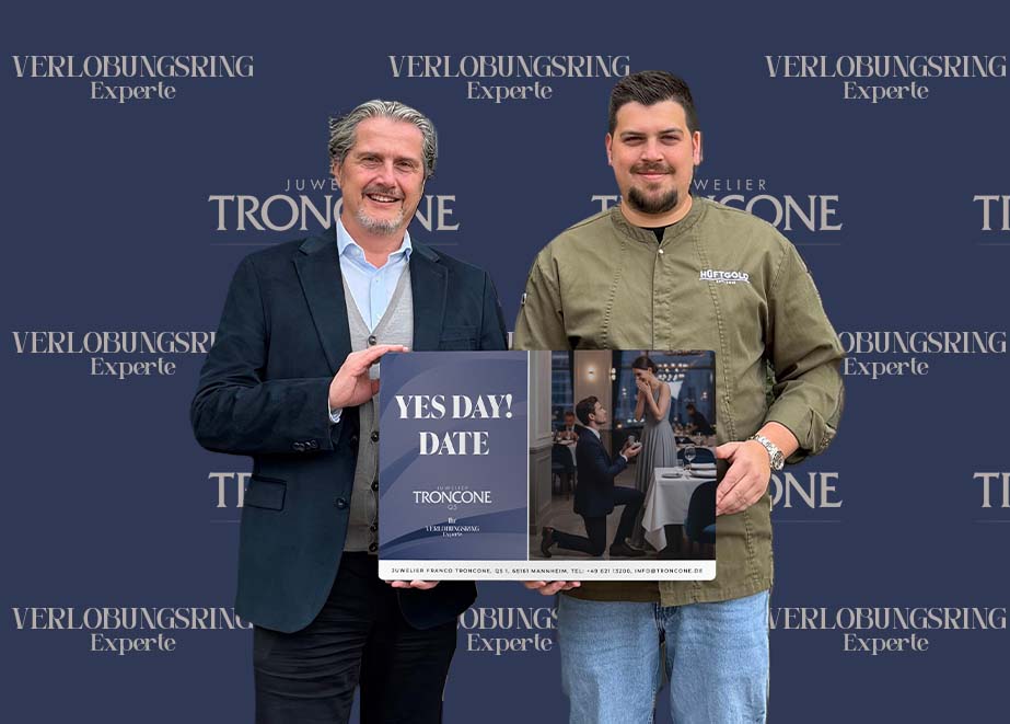 Juwelier Troncone Mannheim Verlobungsring-Experte Kooperation Restaurant Hüftgold