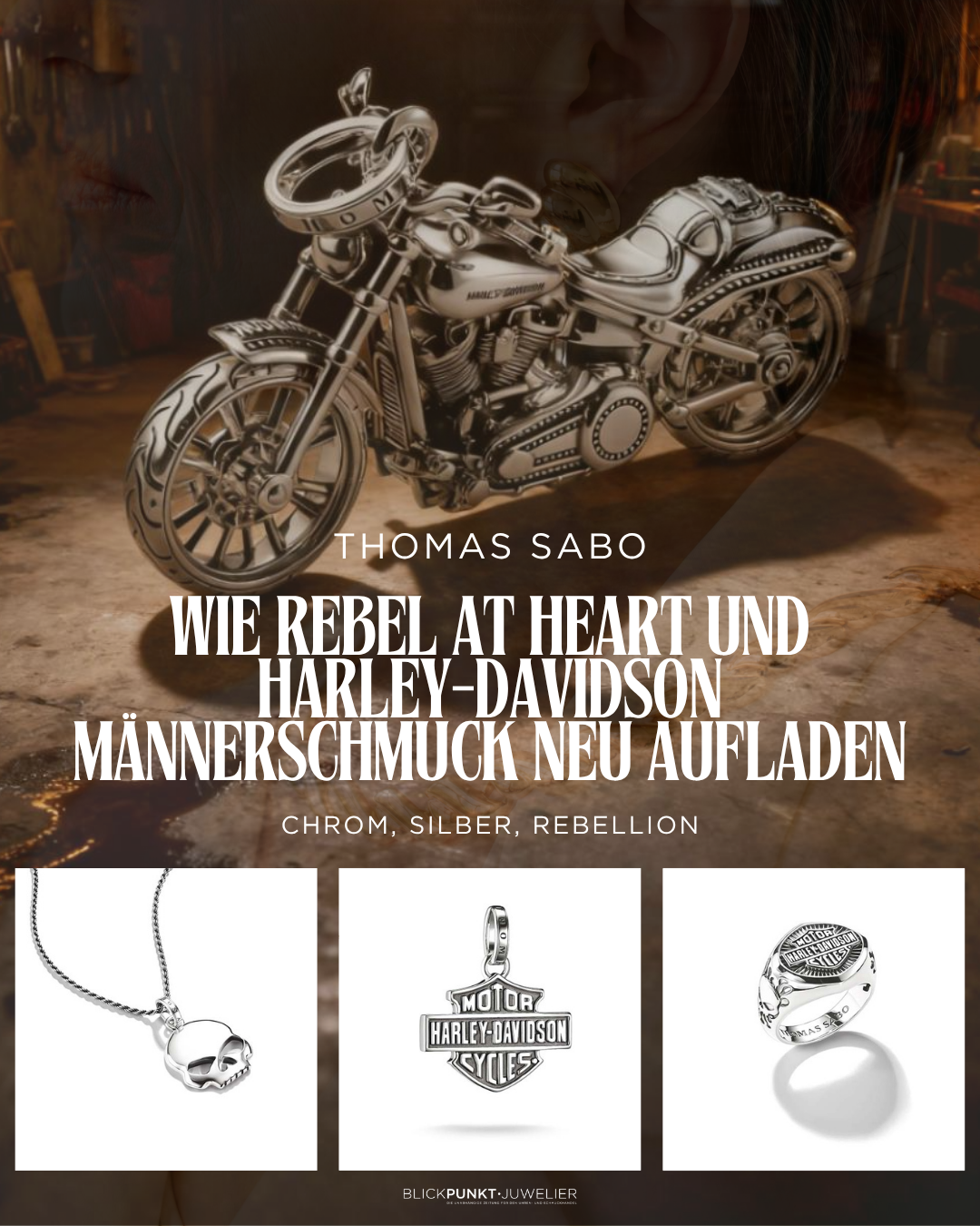 Rebel at Heart X Harley Davidson Thomas Sabo