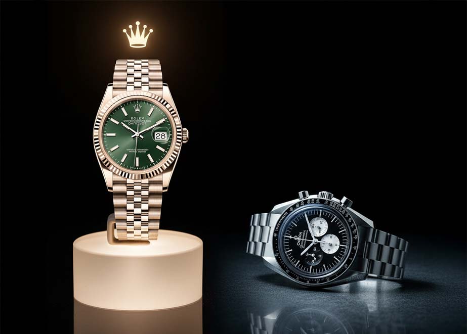 Schweizer Uhren Rolex Omega CPO Statistik Morgan Stanley