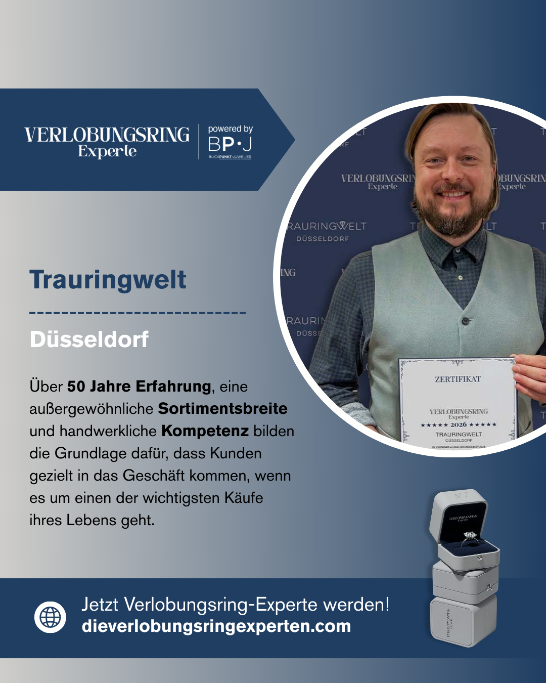 Trauringwelt Düsseldorf Verlobungsring Experte