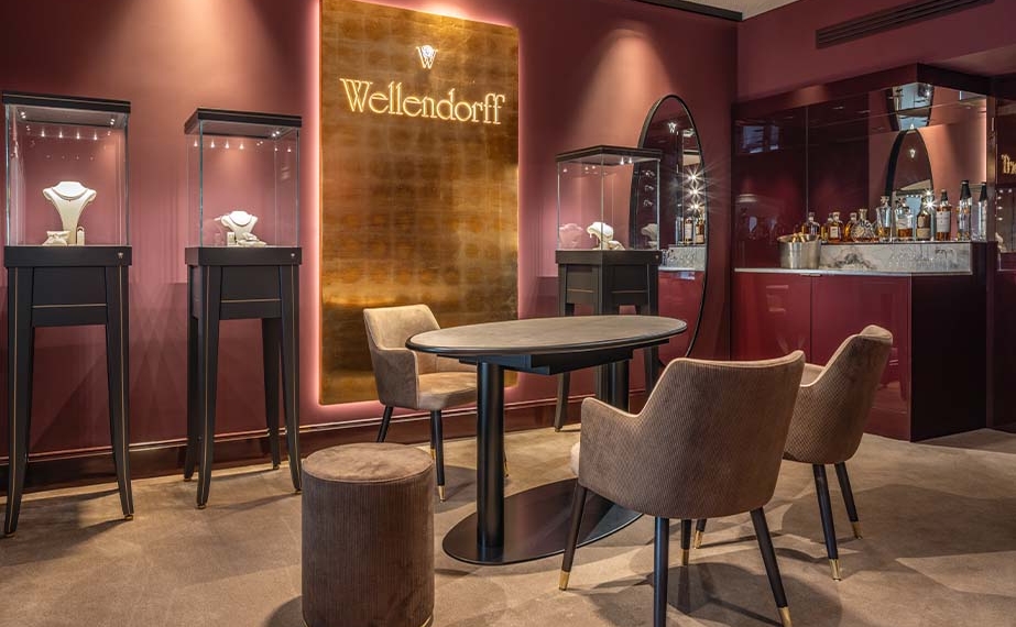 Wempe Wellendorff Lounge neuer Wall Bar