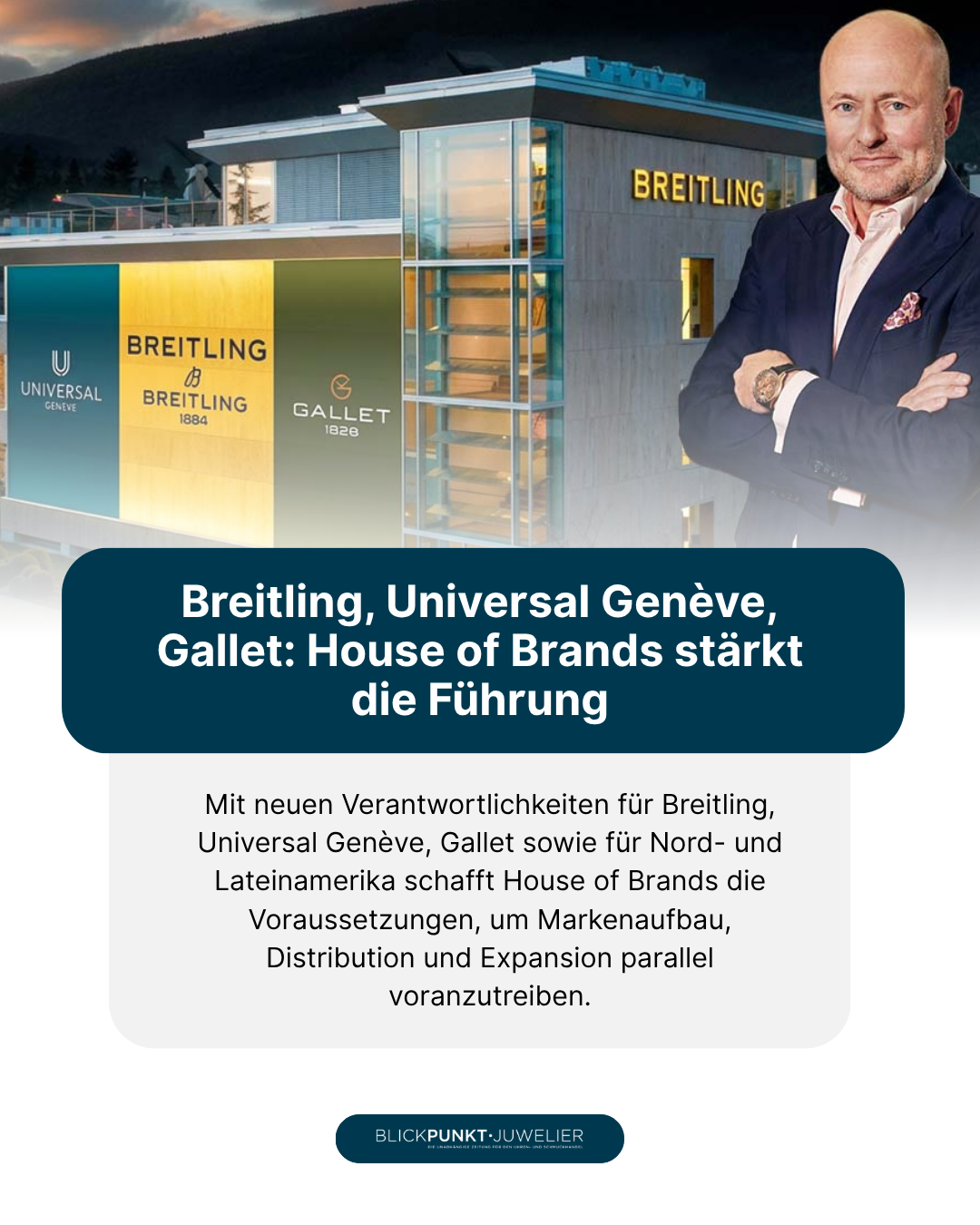 Breitling House of Brands Universal Geneve Gallet Führungsteam CEOs Georges Kern 2026