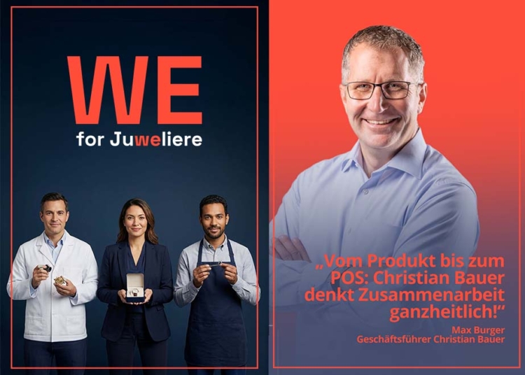 Christian Bauer WE for Juweliere Max Burger