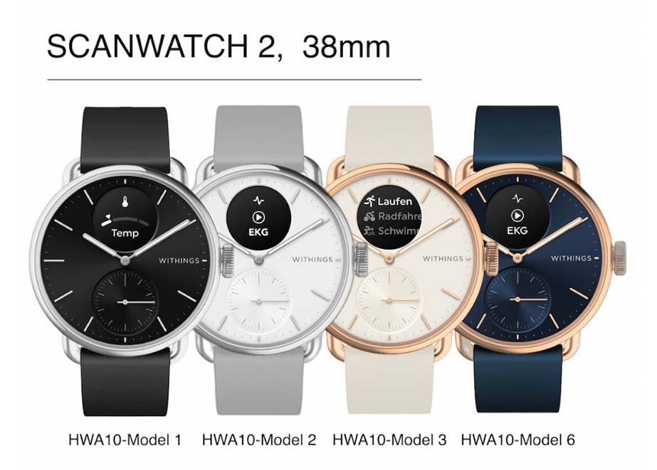 Elysee Group ScanWatch 2 38 Millimeter