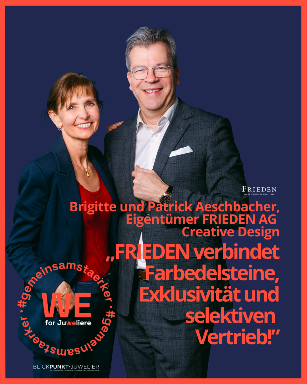 Frieden AG We for Juweliere Aeschbacher